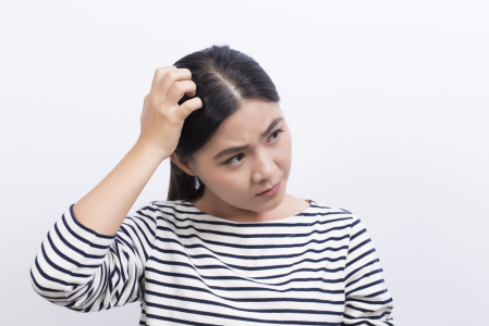 scalp-flaking